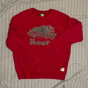 Red Crewneck — Roots